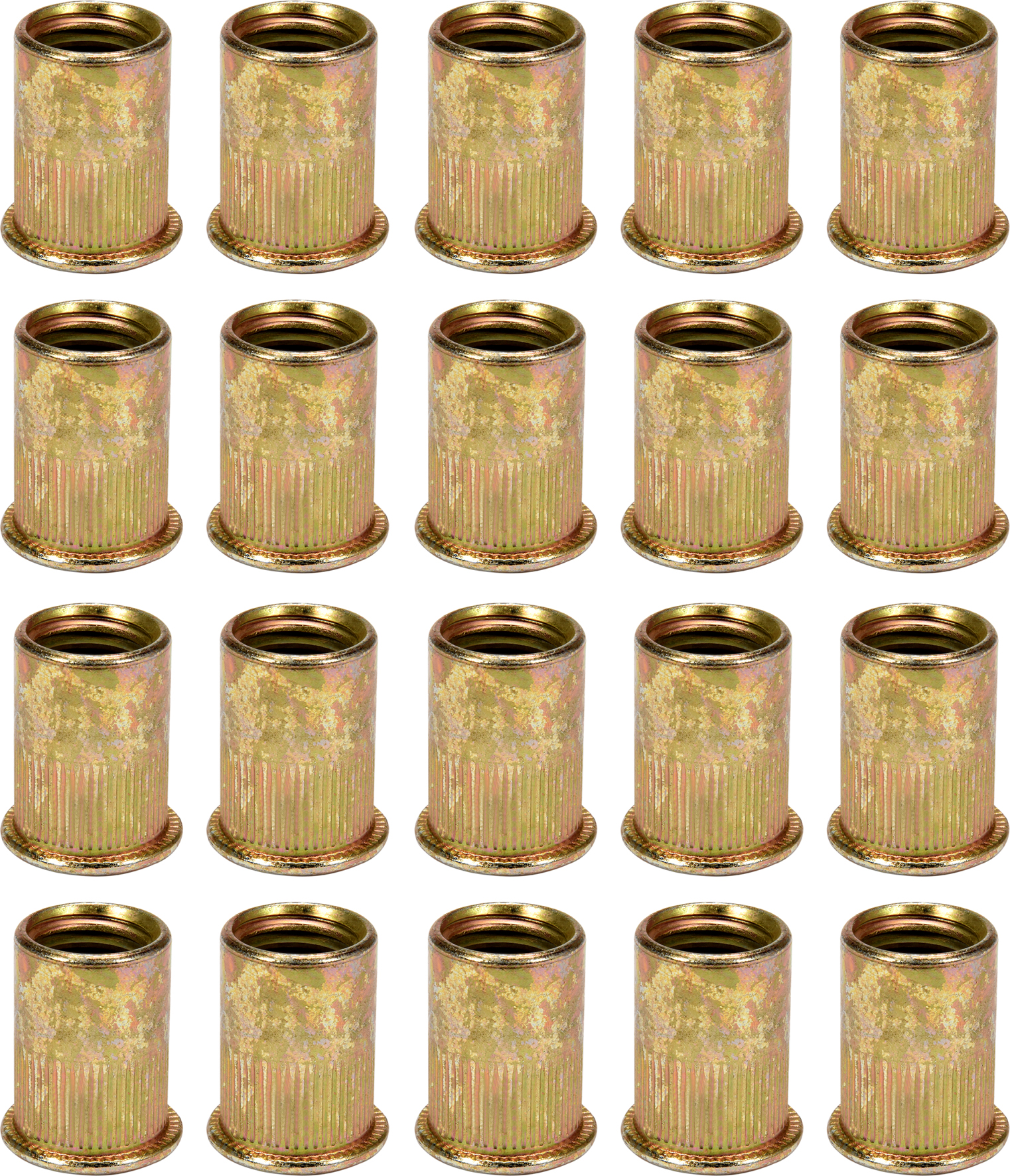 Srieginių plieninių kniedžių rinkinys M6 Srieginių plieninių kniedžių rinkinys M6