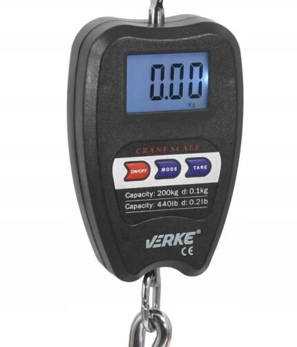 Svarstyklės su kabliu elektroninės iki 200kg