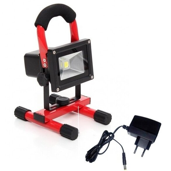 Šviestuvas nešiojamas COB-LED 10W / įkraunamas Šviestuvas nešiojamas COB-LED 10W / įkraunamas