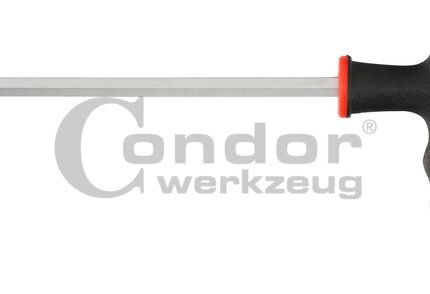 T-formos raktas HEX 8 x 175 mm