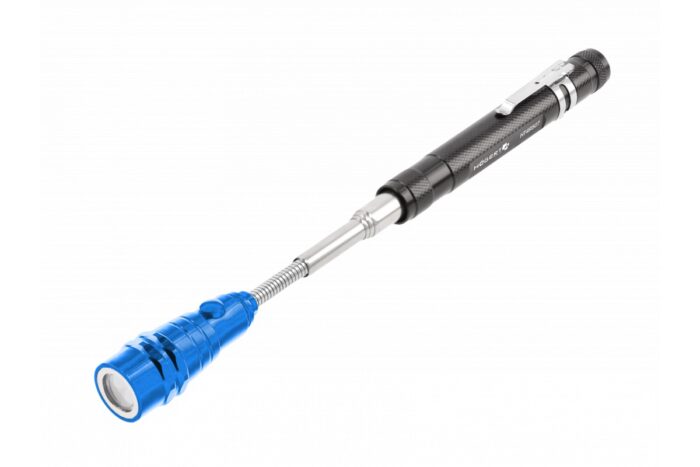 Teleskopinis magnetas laikiklis iki 2.2kg su LED -HOEGERT HT4R507