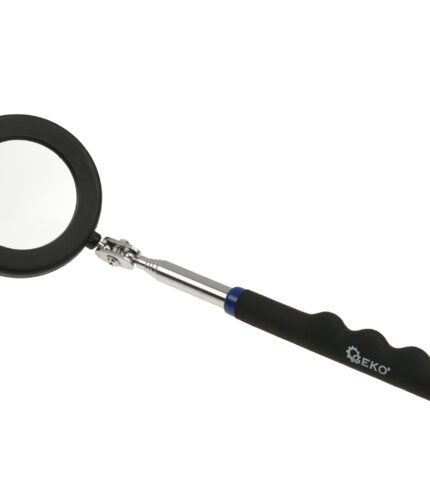 Teleskopinis veidrodėlis su apšvietimu