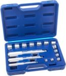 Tepalinių guolių/riebokšlių/sandarinimo žiedų presavimo komplektas 17vnt