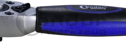 Terkšlė 1/4" patrumpinta 72dant. 105 mm