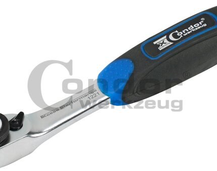 Terkšlė MINI 1/4" antgaliams / 72 dantų