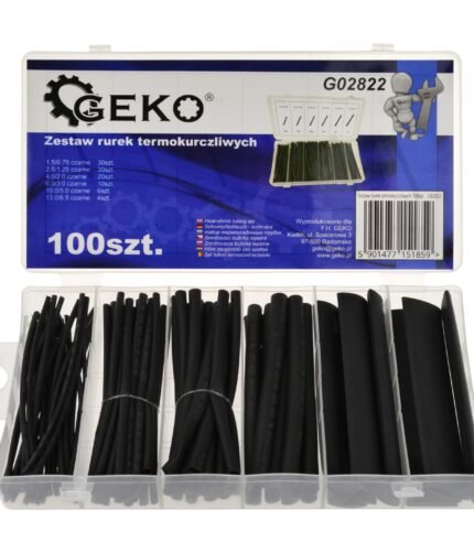 Termo žarnelės (kembrikai) juodi 100vnt