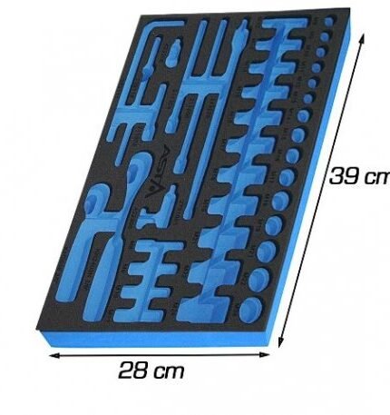 Tuščias dėklas vežimėliui / terkšlėms ir galvutėms