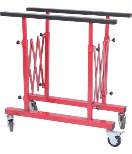 Universalus teleskopinis laikiklis su ratukais