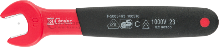 VDE atviras raktas 10mm (1000V) VDE atviras raktas 10mm (1000V)