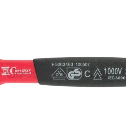VDE atviras raktas 7mm (1000V)