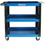 Vežimėlis su 3 lentynom ir ratukais