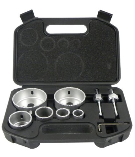 Volframinių gręžimo karūnų komplektas (22-73mm)