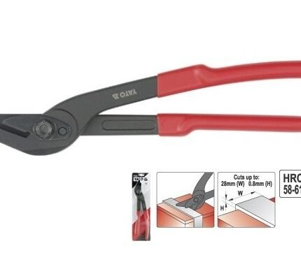 Žirklės skardinėms pakavimo juostoms iki 0