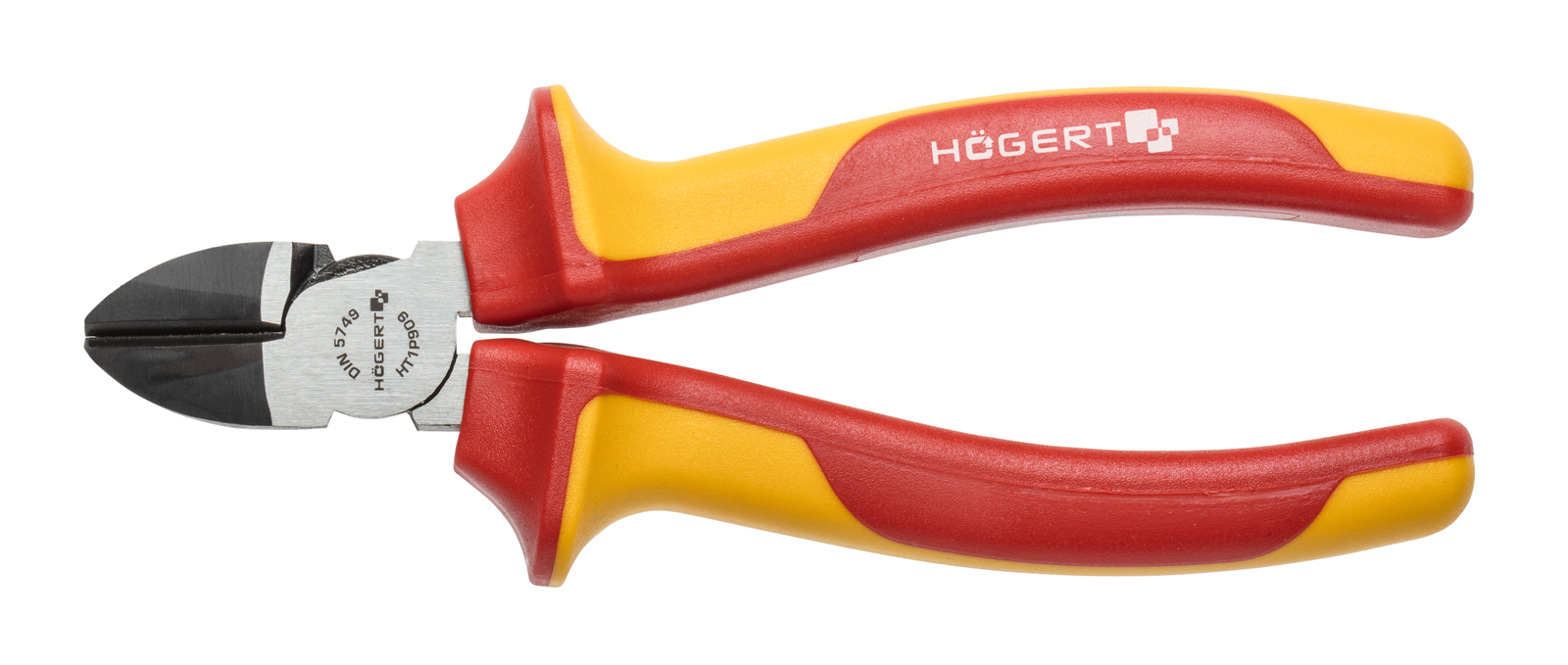Žnyplės elektrikui VDE 1000V / DIN-5749 / 160mm ilgio HOEGERT HT1P909 Žnyplės elektrikui VDE 1000V / DIN-5749 / 160mm ilgio HOEGERT HT1P909