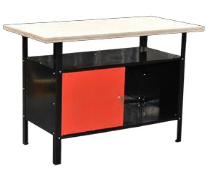 Darbastalis su spintele 120x60x83cm (raudonas)