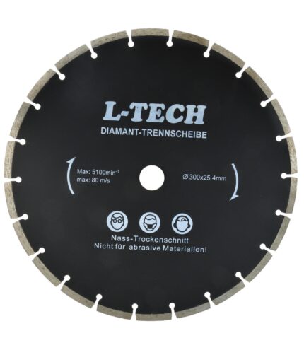 Diskas deimantinis segmentinis 300*8*24mm