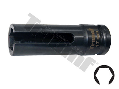 Galvutė 1/2 lambda zondui 17mm