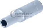 Galvutė 1/4" ilga 5.5mm 6-kampė