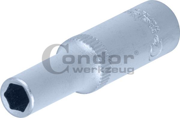 Galvutė 1/4" ilga 5.5mm 6-kampė Galvutė 1/4" ilga 5.5mm 6-kampė