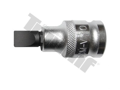 Įpresuotas antgalis plokščias 10mm 1/2