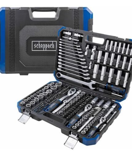 Įrankių komplektas 1/4+3/8+1/2 216dalių CV