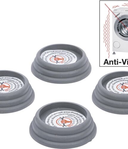 Kojelės antivibracinės skalbimo mašinai Ø 65 x 20 mm / 4 vnt.