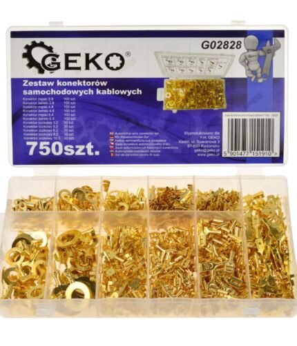 Kontaktinių automobilinių jungčių komplektas 750vnt