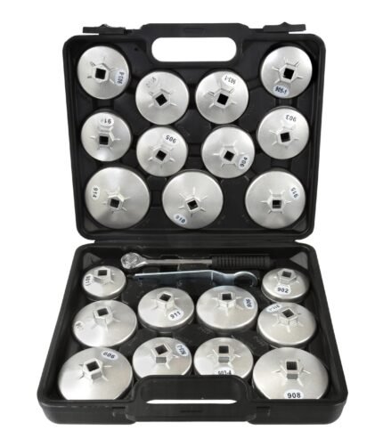 Lėkštelių komplektas tepalo filtrams aliumininės  23 dalių