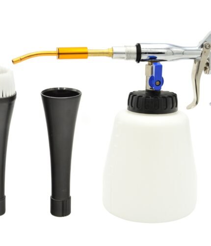 Pneumatinis praplovimo pistoletas su metaliniu antgaliu + priedai