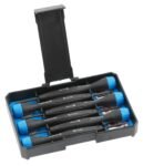 Precizinių atsuktuvų komplektas CrV / 6 dalių