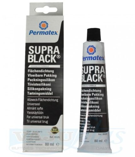 Sandarinimo masė-silikonas juodas / Permatex