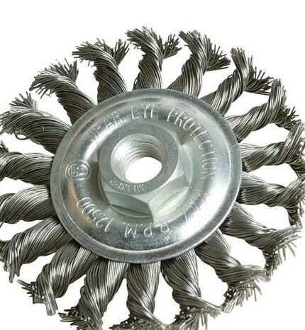 Šepetys 125mm M14 st.pl.saulutė