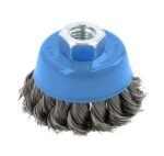 Šepetys plieninis pintas Ø 65mm / puodo tipo