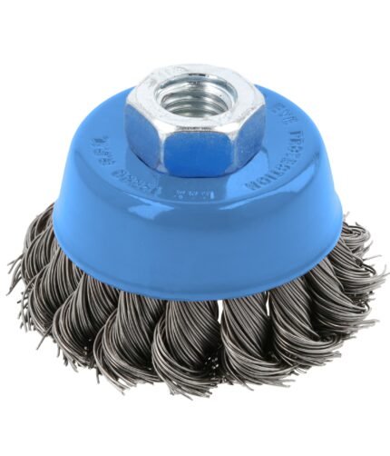 Šepetys plieninis pintas Ø 65mm / puodo tipo