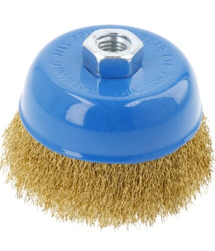 Šepetys vielinis Ø 100mm / puodo tipo