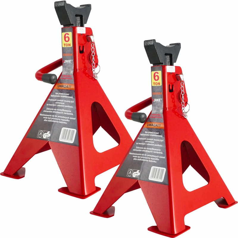 Atramų komplektas 6tonų / 2vnt. / 395-605mm Atramų komplektas 6tonų / 2vnt. / 395-605mm