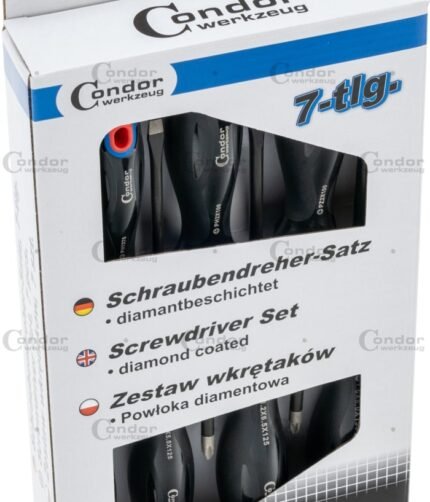 Atsuktuvų komplektas Cr-V 7dalių