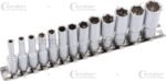Ilgų galvučių komplektas 1/4" 6k. (4-14 mm)