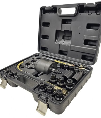 Pneumatinis purkštukų iškalimo rinkinys