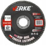 Žiedlapinis diskas medžiui / metalui 125mm  P120