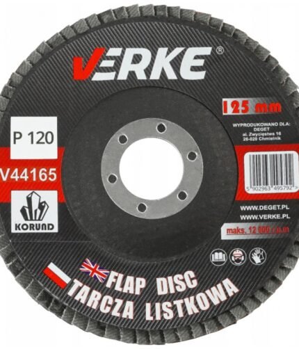 Žiedlapinis diskas medžiui / metalui 125mm  P120