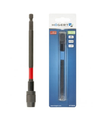 Smūginis ilgas 1/4 antgalių laikiklis 152mm