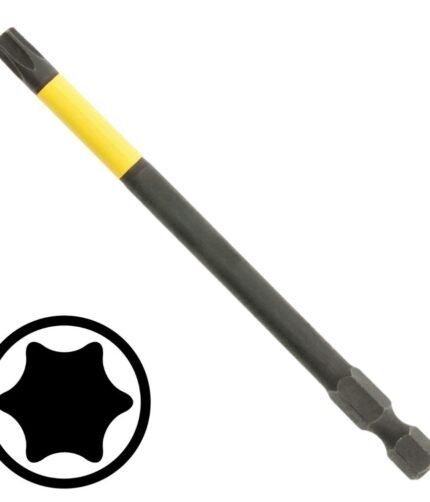 Smūginis prailgintas 1/4 antgalis T25x100mm (2vnt)