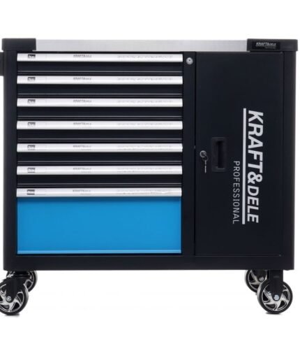 Didelis įrankių vežimėlis 7 stalčių su 309 įrankiais (KD1069)
