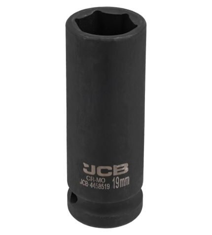 Galvutė CrMo 1/2 prailginta 19mm JCB