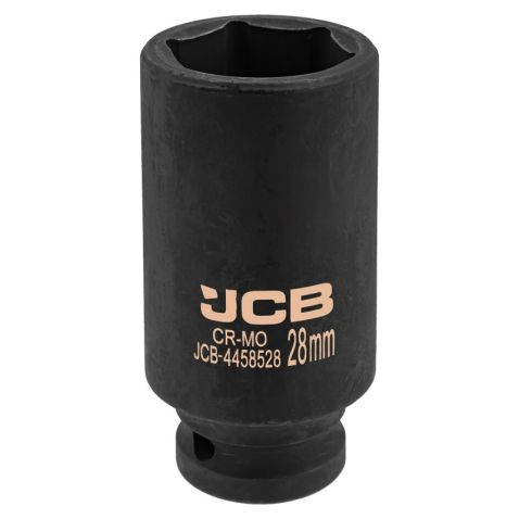 Galvutė CrMo 1/2 prailginta 27mm JCB Galvutė CrMo 1/2 prailginta 27mm JCB