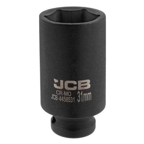 Galvutė CrMo 1/2 prailginta 31mm JCB Galvutė CrMo 1/2 prailginta 31mm JCB