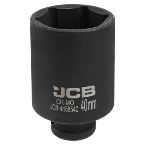 Galvutė CrMo 1/2 prailginta 40mm JCB Galvutė CrMo 1/2 prailginta 40mm JCB