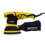 Šlifuoklis orbitinis 125mm 1200W (230V) geltonas