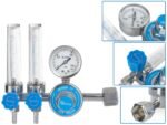 Reduktorius CO2/Argon su dviem rotametrais